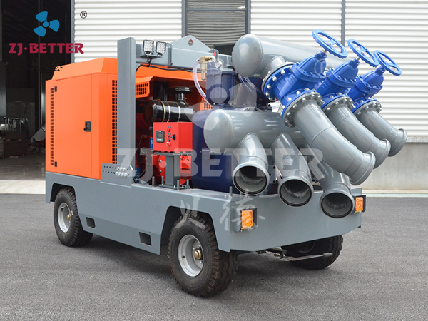 柴油機移動排水泵車
